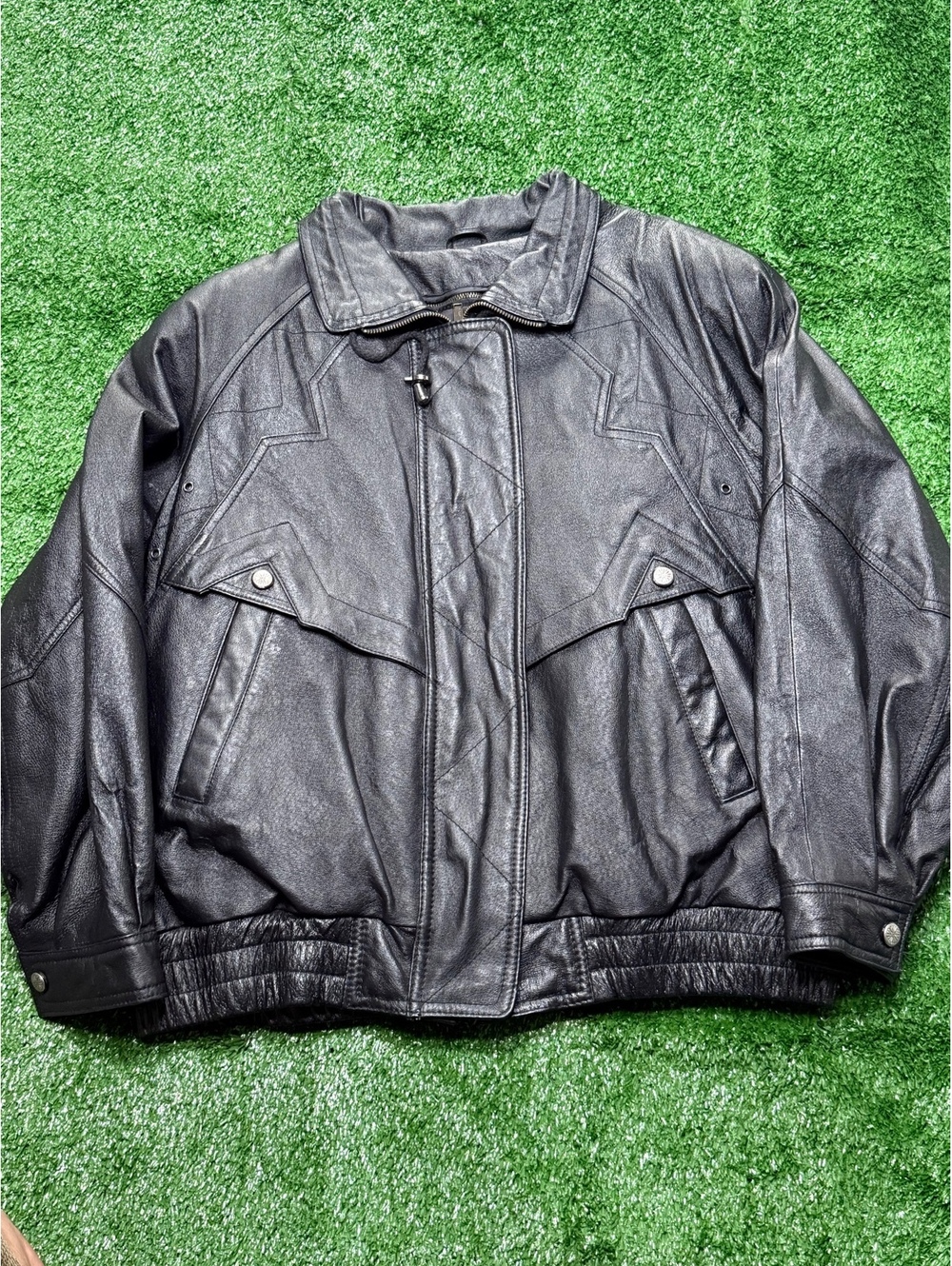 Wilson Leather Jacket | Size XL